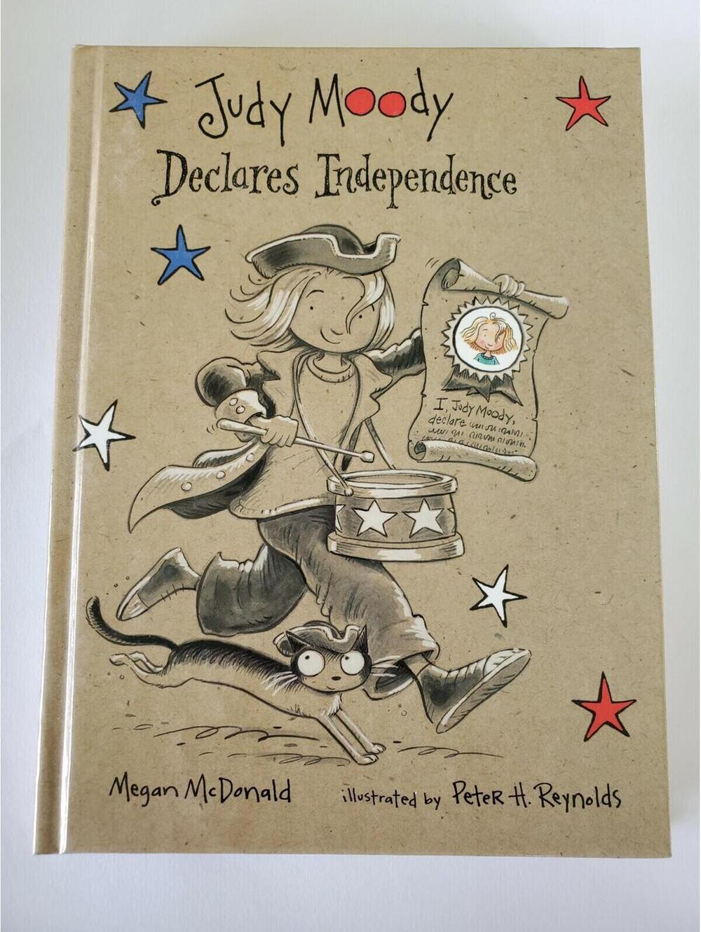 Judy Moody Declares Independence By Megan McDonald Hardcover Book